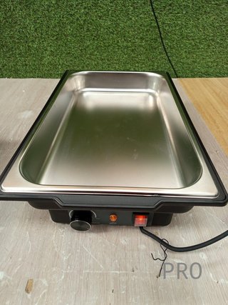 Chafing dish eléctrico de Lacor.