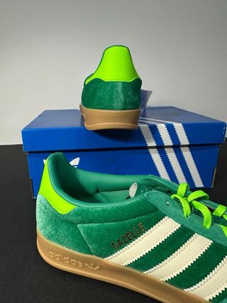 Zapatillas Adidas Gazelle Verdes - 39