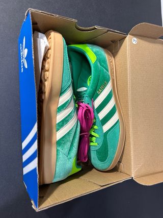 Zapatillas Adidas Gazelle Verdes - 39