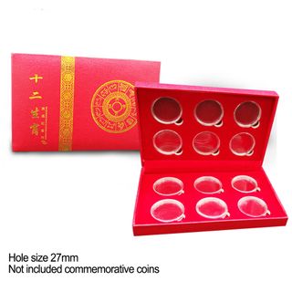 2 ESTUCHES + 24 CÁPSULAS PROTECTORAS DE MOMEDAS