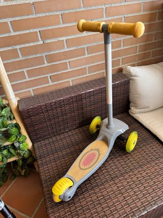 Patinete infantil 3 ruedas tiburón