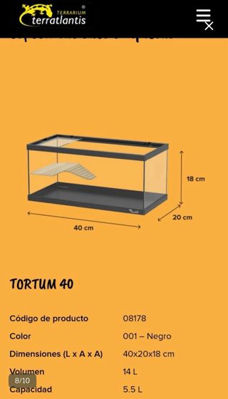 Acuario para tortugas