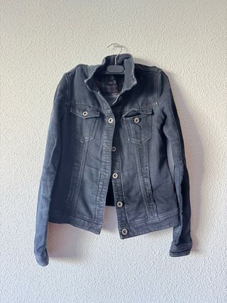 Chaqueta vaquera negra