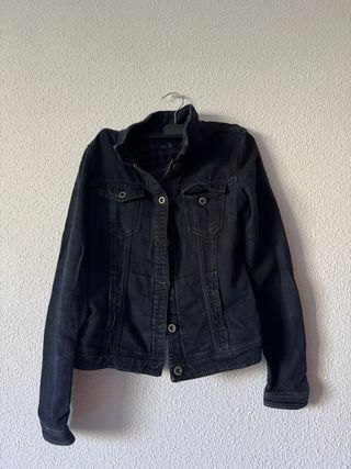 Chaqueta vaquera negra