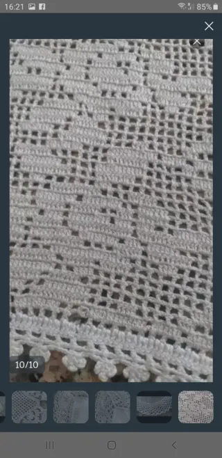 Lote tapetes antiguos encaje y ganchillo