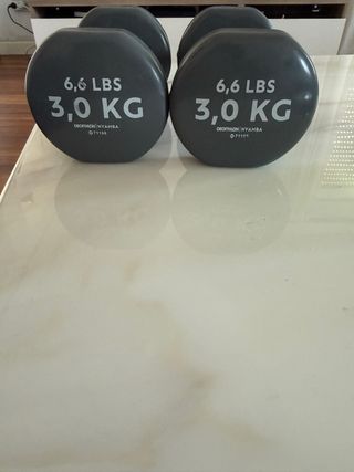 Par de mancuernas 3 kg