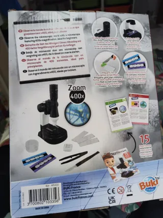 Microscopio Buki Léo 400x