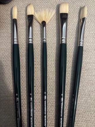Set 5 Pinceles Winsor & Newton Winton