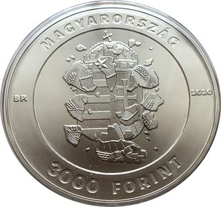Moneda 3000 Forint Hungría 2020