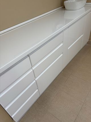 Muebles de cocina blancos