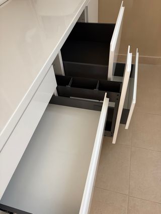 Muebles de cocina blancos