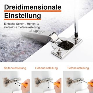 Blum Clip Top - Bisagra para muebles (110°, recta,