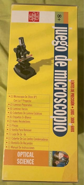 Microscopio EDU-TOYS Precision Optics 100x-600x