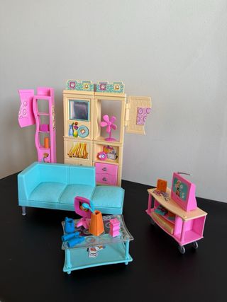 Salón Barbie 2001 All Around Home Living Room