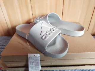 Chanclas Adidas Adilette Aqua Gris Talla 42