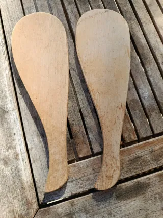 Palas de playa vintage