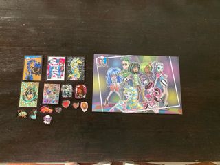 Pegatinas y poster Monster High