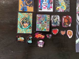 Pegatinas y poster Monster High