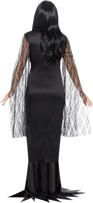 Smiffys Disfraz de alma inmortal, negro con vestid