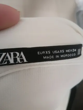 Vestito Zara bianco