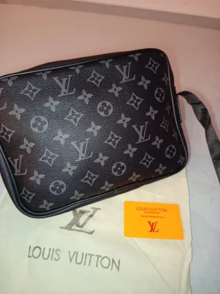 Bolso Louis Vuitton Negro y Gris