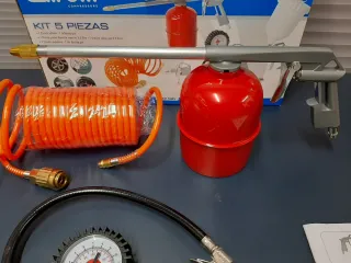 KIT DE PISTOLAS, HINCHADOR Y MANGUERA