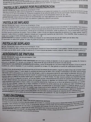 KIT DE PISTOLAS, HINCHADOR Y MANGUERA