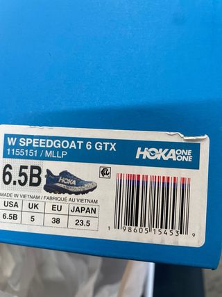 Zapatillas Hoka Speedgoat 6 GTX Talla 38