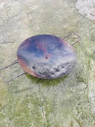 Plancha artesanal redonda