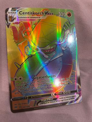 Carta Pokémon Centiskorch VMAX PS320