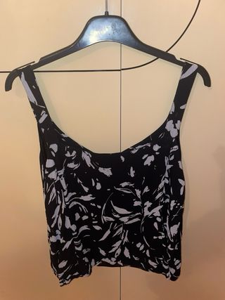 Cardigan Krizia con canotta floreale XL