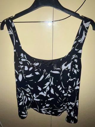 Cardigan Krizia con canotta floreale XL