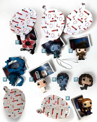 Stranger Things Funko Pop Kinder Joy collezione