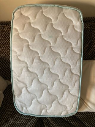 Colchón Minicuna Blanco + protector