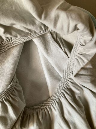 Colchón Minicuna Blanco + protector