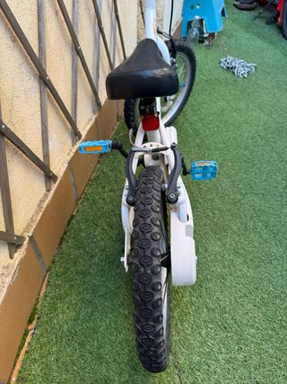Bicicleta Infantil Decathlon Blanca