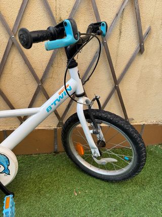 Bicicleta Infantil Decathlon Blanca