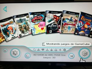 Nintendo Wii con accesorios y disco duro