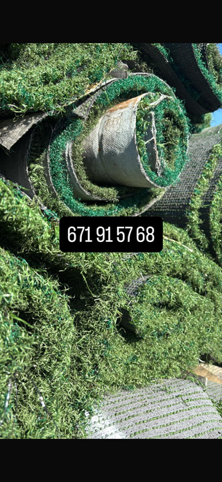 Césped artificial reciclado