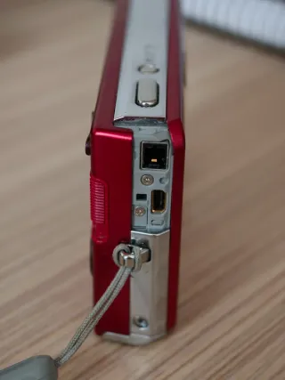 Cámara Sony Cyber-shot DSC W190 Roja