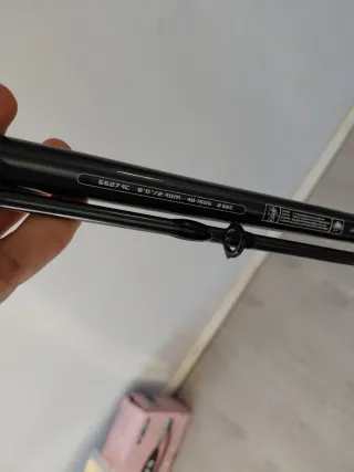 Caña y carrete nuevo pesca spinning para siluro