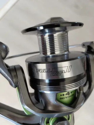 Caña y carrete nuevo pesca spinning para siluro