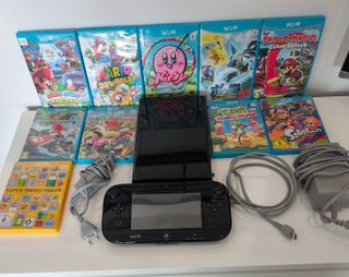 Nintendo Wii U Negra 32GB + 10 Juegos