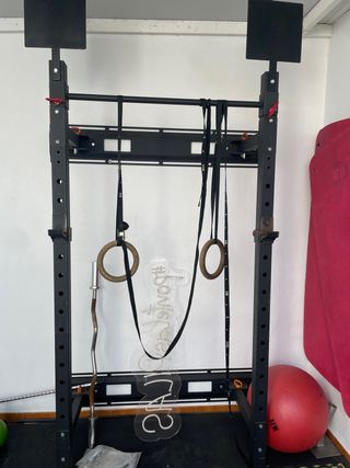 Rack Abatible AFW con Dianas, barra de dominJ-cups