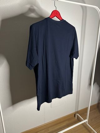 Camiseta Pull&Bear talla M Azul Marino Vintage