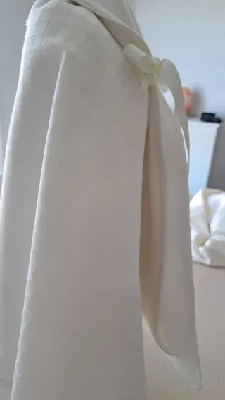 Capa Fallera Niña Blanca Talla Única