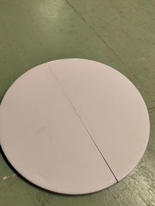 Mesa picnic plegable en resina 122 D x74 cm New