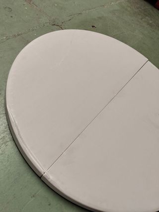 Mesa picnic plegable en resina 122 D x74 cm New