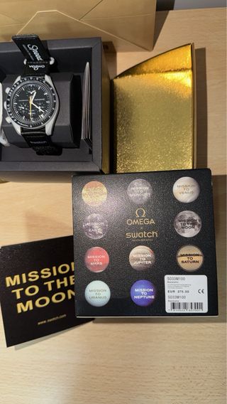 Omega x Swatch Mission To The Moon