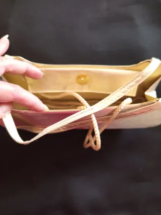 4 Bolsos de Fiesta Negro y Dorado